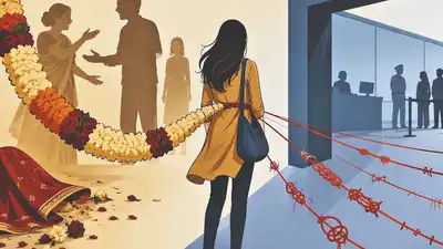Young Gujaratis are using marriage disputes as grounds for asylum claims abroad AI-generated