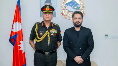 Days before Gen Seth's arrival, hundreds of former Indian Army personnel, their families