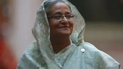 Bangladesh Prime Minister Sheikh Hasina announced that she will return to her country