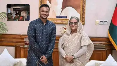 Former Bangladesh captain Shakib Al Hasan's Magura residence came under attack, with police