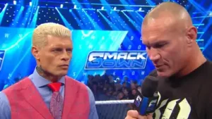 Cody Rhodes Randy Orton faceoff, main event ends in chaos, former NXT star's debut match, and more