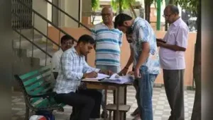 Voters have also been asked to check notice lists displayed at their polling booths, many