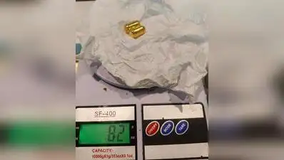 CISF personnel at Kempegowda International Airport (KIA) detected two yellow-metal capsules