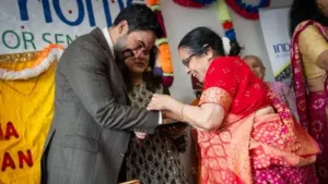 New York City mayor Zohran Mamdani marked Rakshabandhan by joining celebrations with South