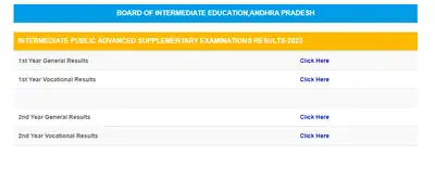 AP Inter 1st year & 2nd Year Supplementary Results 2023 announced: The wider industry impact
