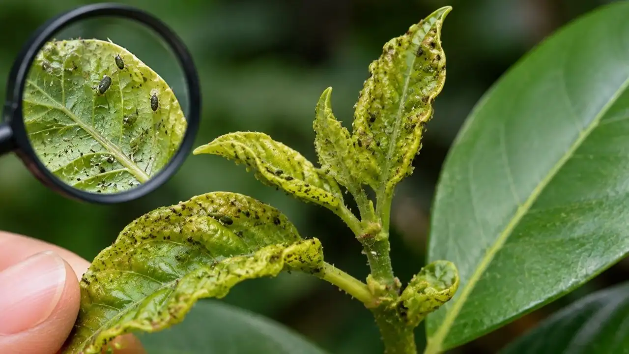 When a plant receives less light than it needs, its new leaves may not reach the size