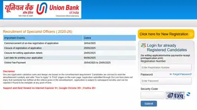 Apply online for 500 SO vacancies in Union Bank of India, check: The wider industry impact