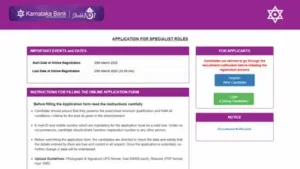Apply for CA, IT, and Law roles before March 25 — Karnataka Bank SO: The wider industry impact