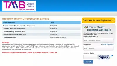 Last date extended for Senior Customer Service Executive posts — TMB: The wider industry impact