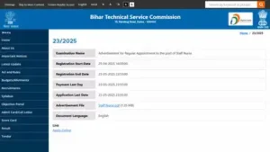 Bihar BTSC opens 11,389 staff nurse vacancies, last date to apply is: The wider industry impact