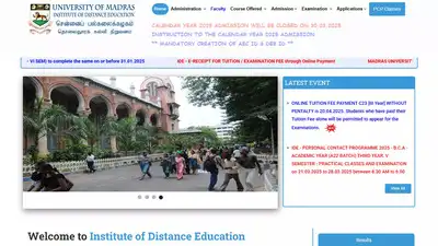 Madras University IDE results 2025 for June exams expected soon: The wider industry impact