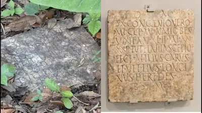 1,900-year-old Roman gravestone discovered in a New Orleans backyard in 2025 has returned