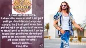 Haryanvi singer Ankit Baliyan was fatally shot outside a gym in Shamli district