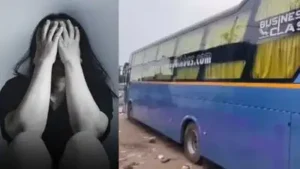 The girl got off at Pari Chowk by mistake amid heavy rain and darkness, according to police