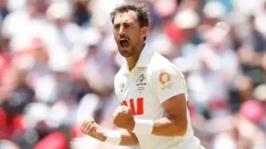Starc finished with match figures of 10/51, following his sensational 6/12 in the first innings