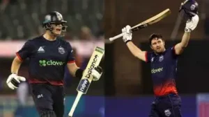 But his breathtaking knock was eclipsed by an even greater batting masterclass from Andries