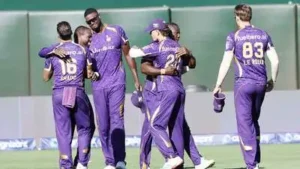 Asked to bat first after San Francisco Unicorns won the toss, Los Angeles Knight Riders lost