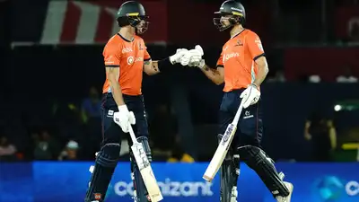 Finn Allen and Hassan Khan (X-Cricbuzz)