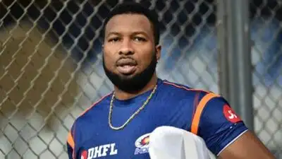 Former West Indies all-rounder Kieron Pollard has become the highest run-scorer in T20 cricket