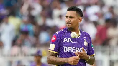 Sunil Narine added another landmark to an extraordinary T20 career on Thursday, becoming only