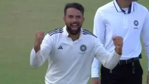 Mushtaq nearly secured a second five-wicket haul of the match, but it was Sindhu who ultimately