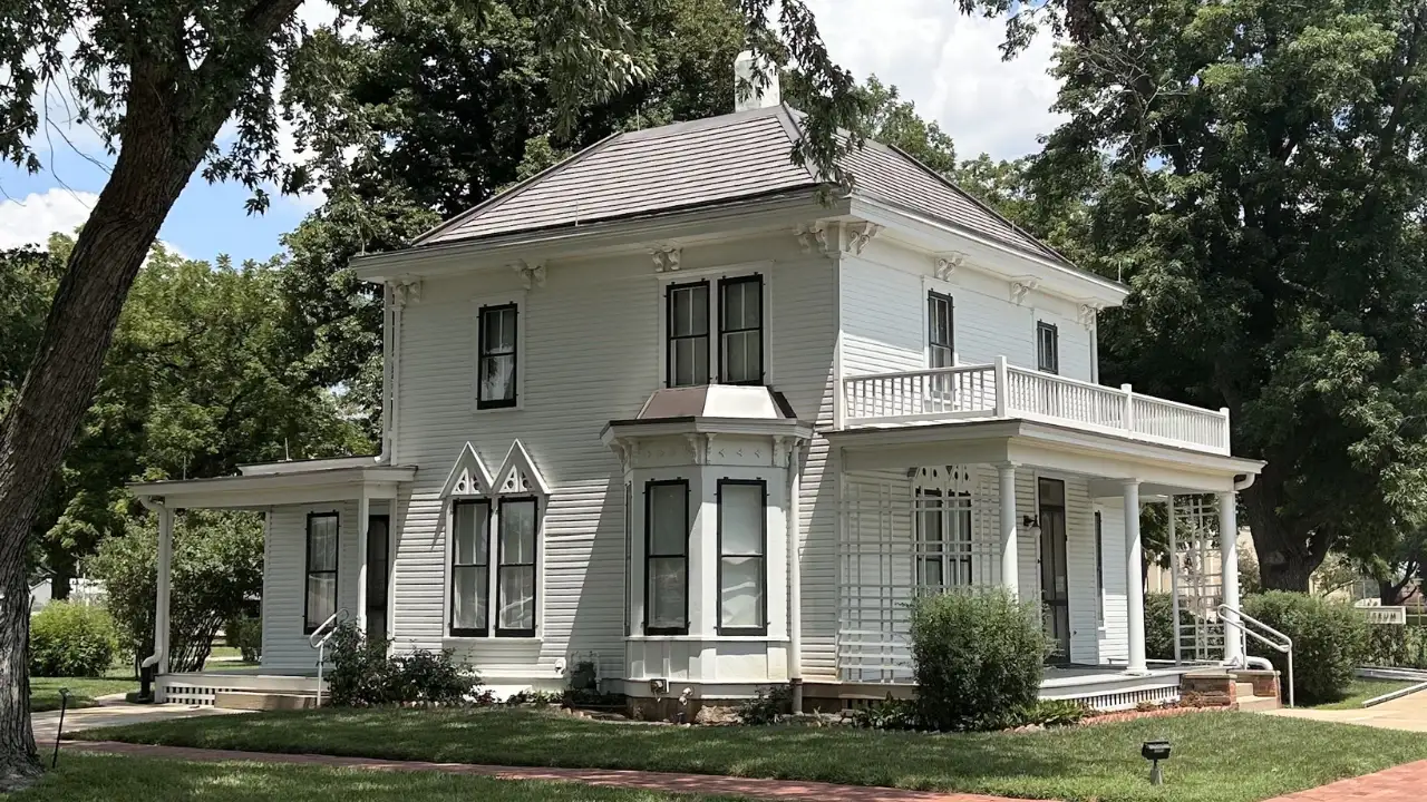 Ida Eisenhower died in 1946, when her six sons gave the family home in Abilene, Kansas