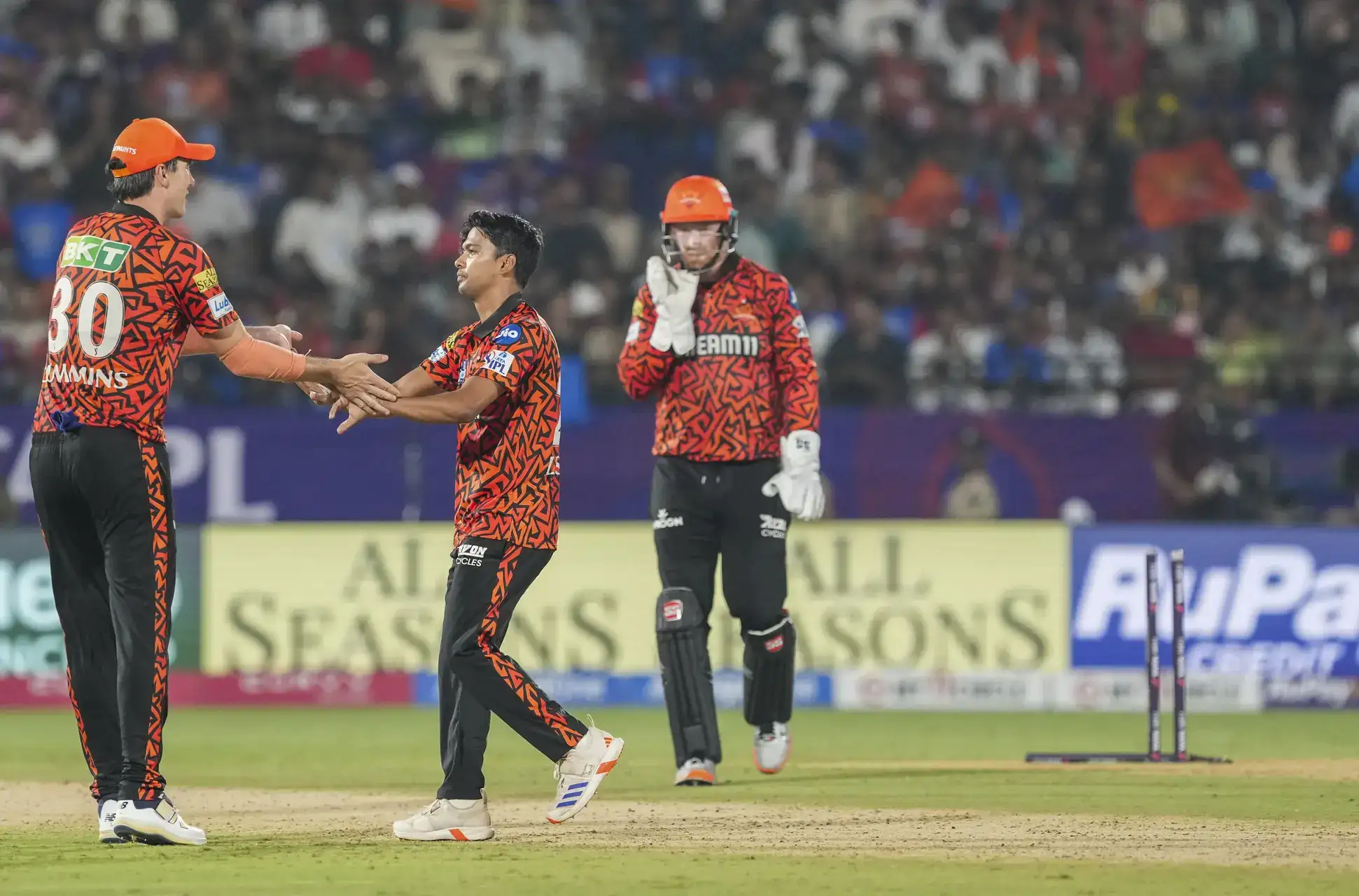 Zeeshan Ansari bowls during India A vs Sri Lanka A match at Galle Photo Courtesy: Sri Lanka