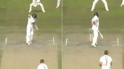 English batter out in bizarre fashion in County match - Watch — 'One tip one hand'