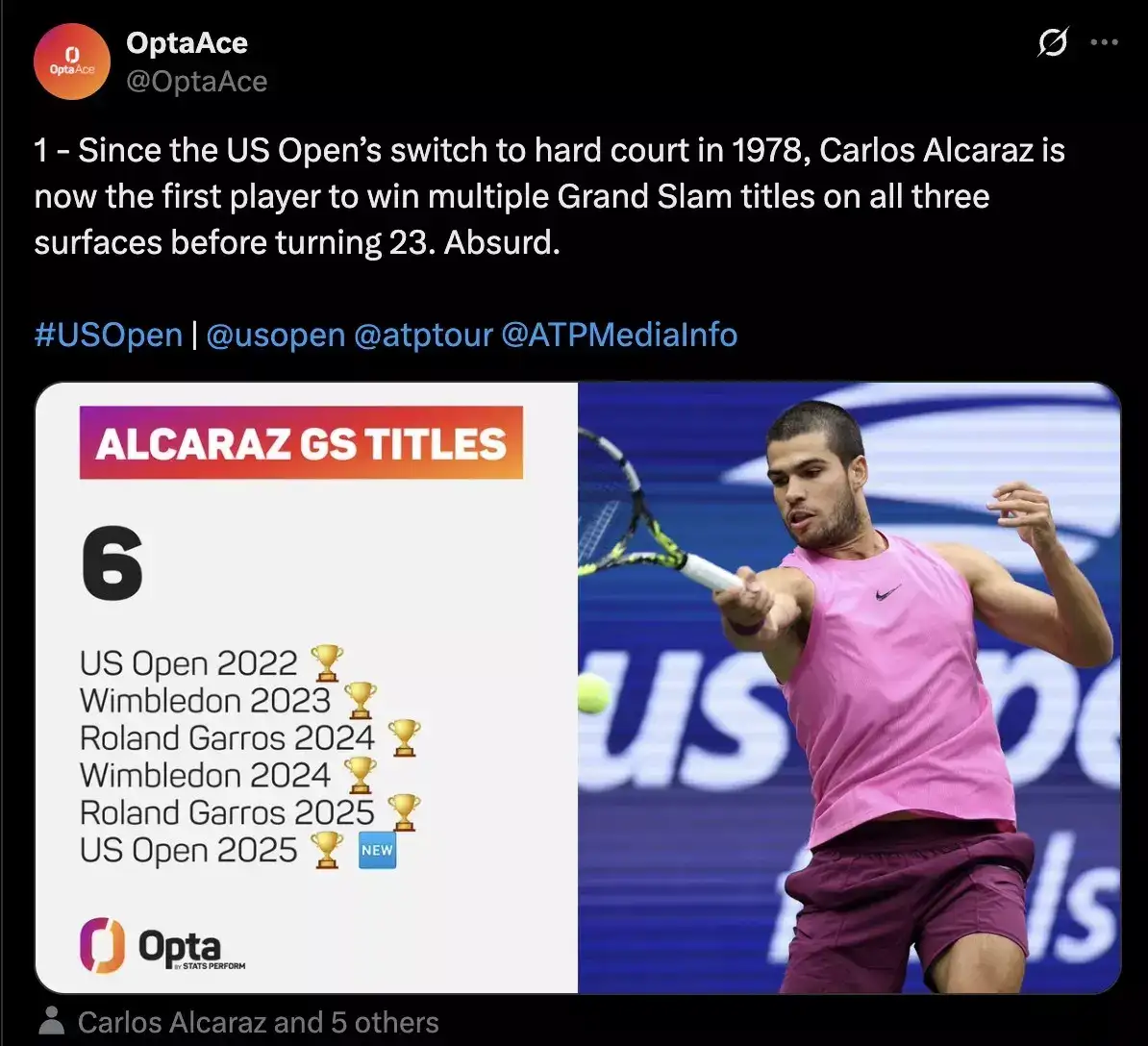 Jannik Sinner was beaten in four sets by Carlos Alcaraz in the final of the 2025 US Open in New