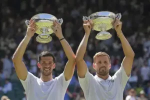 Julian Cash and Lloyd Glasspool made history at Wimbledon by becoming the first all-British
