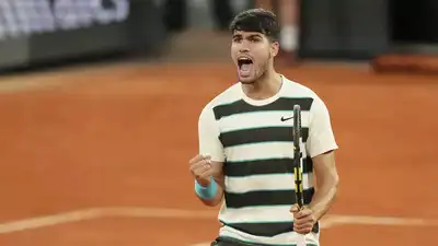 Tennis star Carlos Alcaraz advanced to the Roland Garros final after Lorenzo Musetti retired