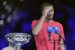 Alexander Zverev's loss in the Australian Open final on Sunday was followed by a startling
