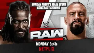 So, here is a look at this week’s RAW’s full match card, start timings, confirmed segments