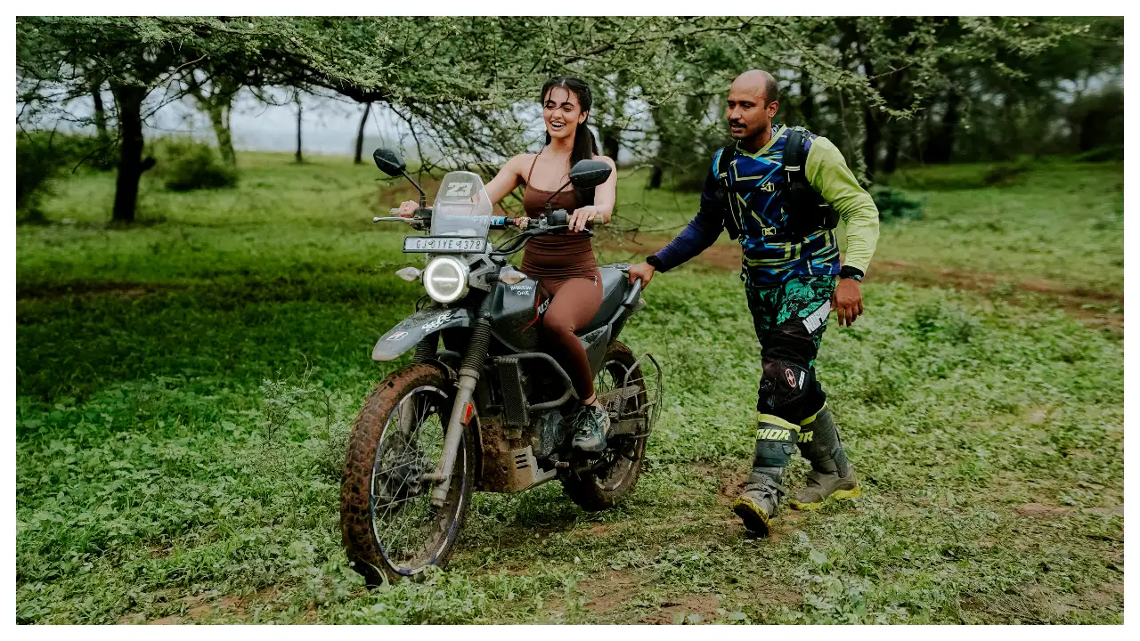 A practical guide to revving through the rain: Amdavadis take the off-road route