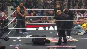 This was the first match of the night in the World Heavyweight title #1 contender tournament