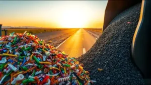 In 2025, Texas engineers mixed 4.5 tons of recycled plastic: The wider industry impact