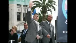 Two of the biggest names in WWE are Paul "Triple H" Levesque and Shane McMahon , but