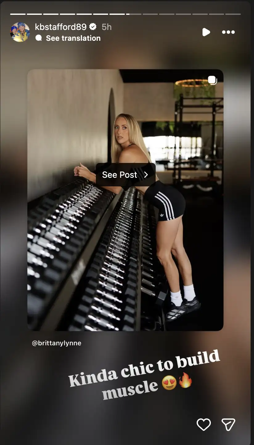 Kelly Stafford thirsting over Brittany Mahomes twice in five days isn't a scandal