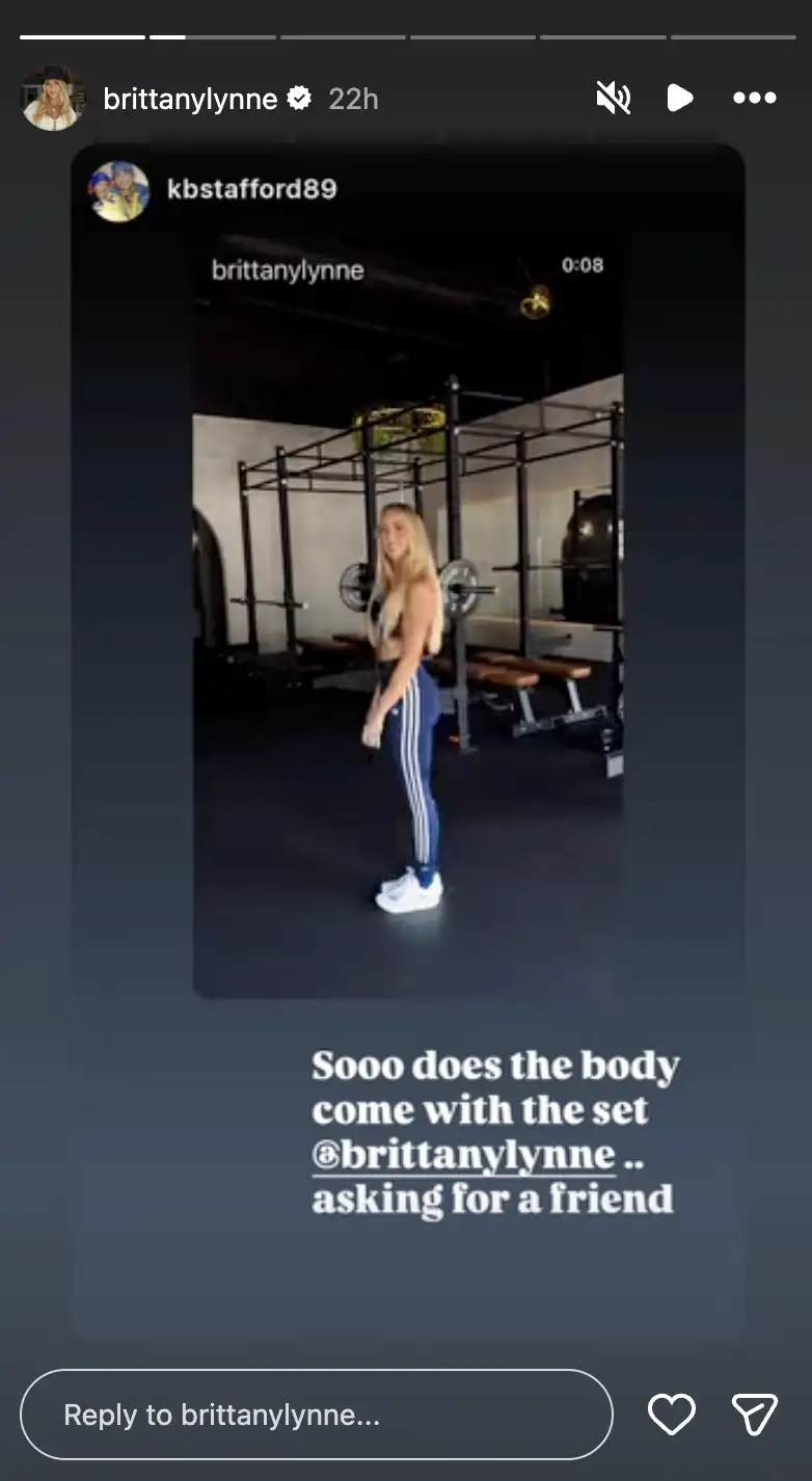 Kelly Stafford thirsting over Brittany Mahomes twice in five days isn't a scandal