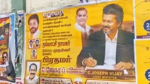 Posters in Tuticorin have named Tamil Nadu Chief Minister C Joseph Vijay as the country's next