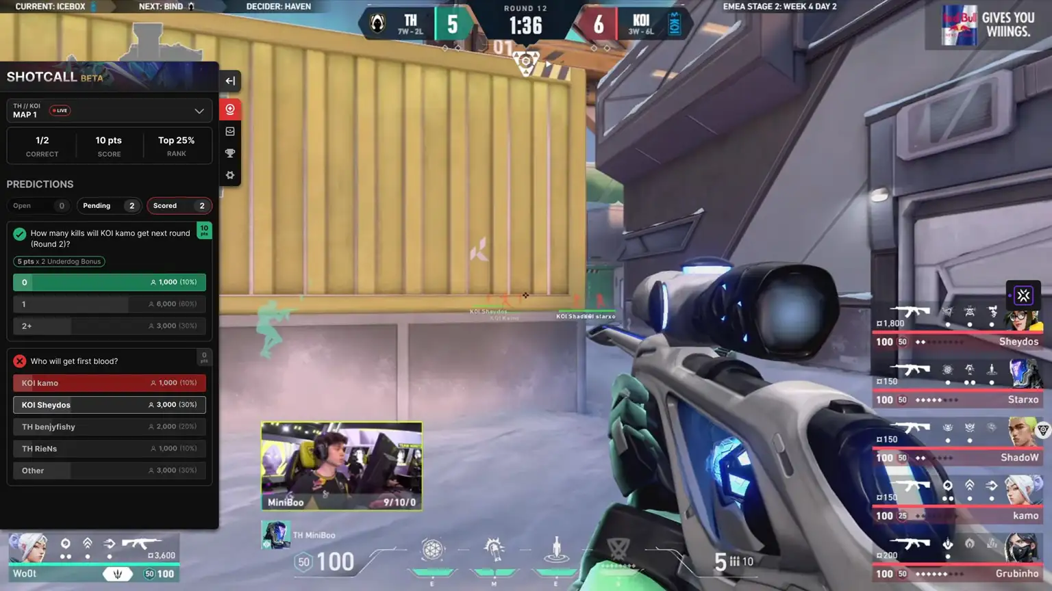 Valorant has recently launched a viewer-facing PC-only Twitch extension for the VCT Americas