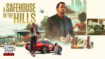 Michael returns, new mansions, and more — GTA Online A Safehouse in the Hills DLC