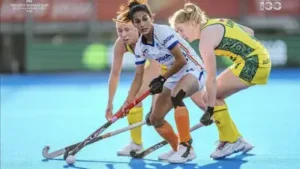 India vs Australia at Women's Hockey World Cup