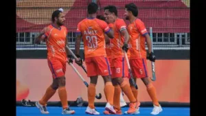 India's players during the FIH World Cup