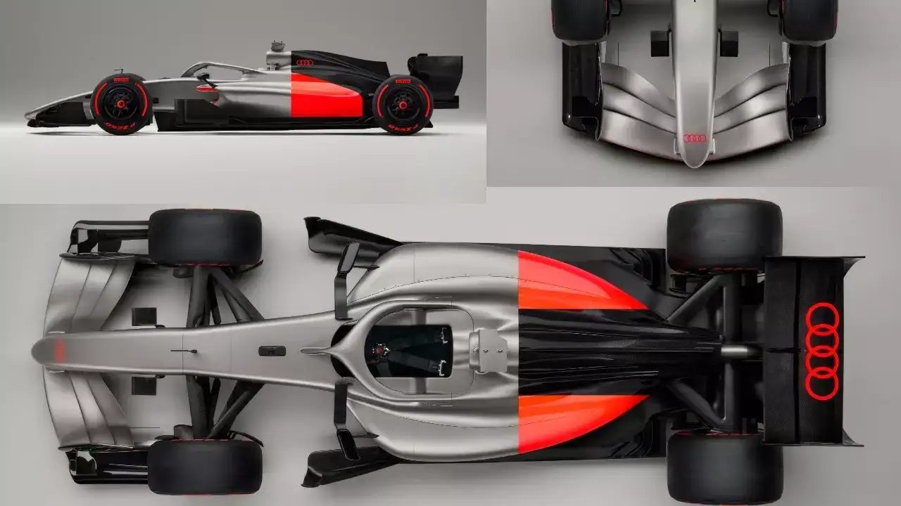 Audi has showcased what its Formula 1 debut car will look like with the reveal of what
