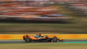 Lando Norris clinched a nail-biting victory at the Hungarian Grand Prix , outduelling teammate