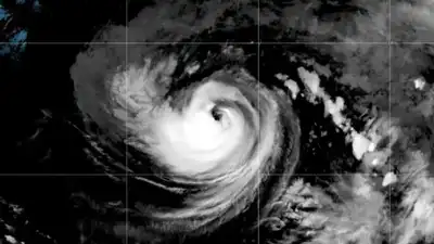This satellite image shows Hurricane Karina strengthening off: The wider industry impact
