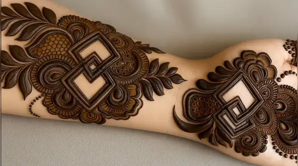 Depending on one’s preference, one may choose anything from traditional jaali mehendi designs