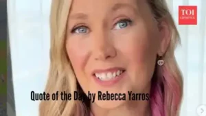 Rebecca Yarros is one of the biggest names in popular fiction today, a writer who has gone