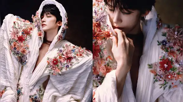 Liu Yu, a Chinese singer, model, and actress, stole the show in a stunning outfit